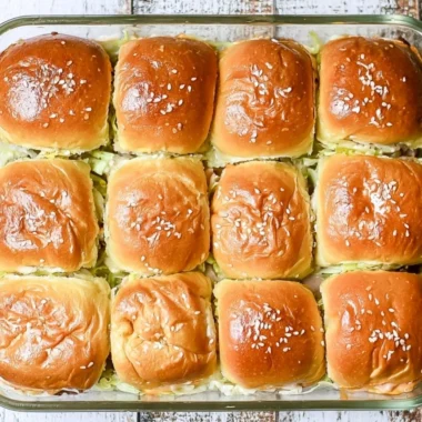 Delicious Big Mac Sliders served on a platter