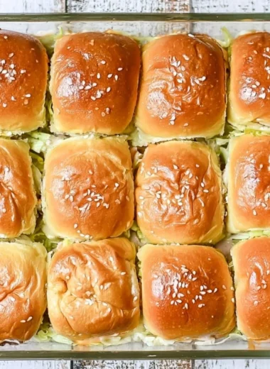 Delicious Big Mac Sliders served on a platter