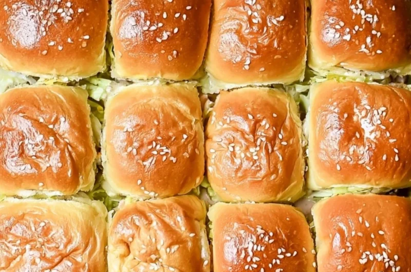Delicious Big Mac Sliders served on a platter