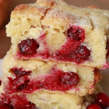 Cozy Cranberry Christmas Cake with festive decorations and cranberries