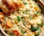 Cozy Crustless Chicken Pot Pie