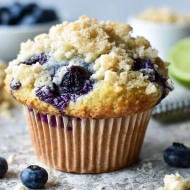 Delicious gluten-free blueberry muffins fresh out of the oven