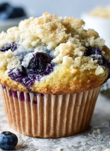 Delicious gluten-free blueberry muffins fresh out of the oven