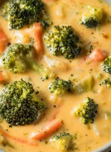 Bowl of high protein low carb soup, healthy meal option rich in nutrients.