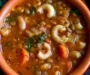 This easy (vegan!!!) one-pot lentil minestrone soup is crazy flavorful and loaded with healthy veggies. It’s also AMAZIN… | Minestrone soup recipe with lentils, Best vegan minestrone soup ever, 3 bean minestrone soup recipe.